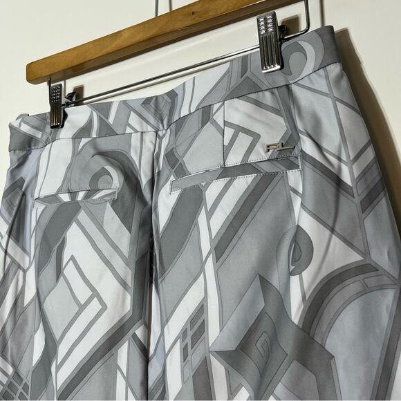 Ralph Lauren Polo Golf Gray and White A-Line Skirt 2 EUC - Picture 7 of 9